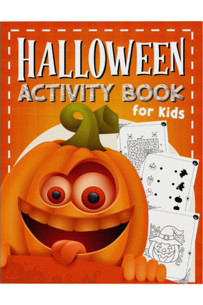 Halloween Activity Book for Kids